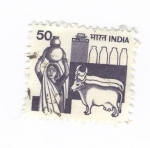 Stamps India -  Lechera