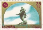 Stamps Spain -  ESTATUA DE ALVARO DE BAZÁN (11)