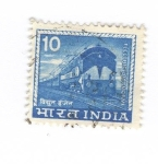 Stamps India -  Locomotora electrica