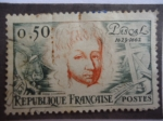 Stamps France -  Pascal 1623-1662