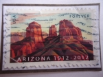 Stamps United States -  Arizona 1912-2012 - USA-Forever