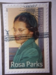 Stamps United States -  Rosa Parks (1913-2005) Activista sobre los derechos de las mujeres- Política.