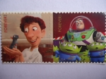 Stamps United States -  Personajes de las Películas de Disney-Pixar. USA-Forver
