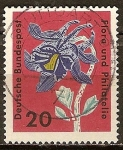 Stamps Germany -  Exposicion de sellos de Flora y Filatelia y IGA 63 en Hamburgo.