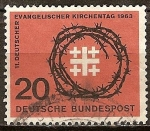 Stamps Germany -  11.Años de la Iglesia protestante alemana.