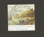 Sellos de Europa - Alemania -  Declaración Patrimonio de la Humanidad Valle Medio del Rhin