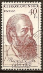 Sellos de Europa - Checoslovaquia -  Aniv de personalidades del mundo - UNESCO (Friedrich Engels 1820-1970).