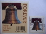 Stamps : America : United_States :  Twenty First-Class Stamp-USA Forever
