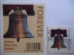 Stamps United States -  Twenty First-Class Stamp-USA Forever