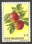 Stamps San Marino -  Frutos