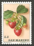 Stamps : Europe : San_Marino :  Frutos