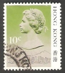 Stamps Hong Kong -  499 - Elizabeth II