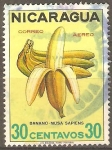 Stamps Nicaragua -  FRUTAS.  BANANO.