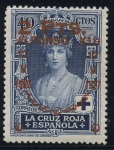 Stamps Spain -  ESPAÑA 383 XXV ANIVERSARIO DE LA CORONACION DE ALFONSO XIII