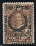 Stamps Spain -  ESPAÑA 387 XXV ANIVERSARIO DE LA CORONACION DE ALFONSO XIII
