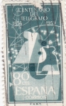 Sellos de Europa - Espaa -  CENTENARIO DEL TELEGRAGO 1855-1955 (11)