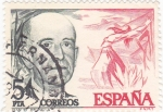 Stamps Spain -  MANUEL DE FALLA -COMPOSITOR (11)