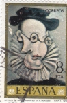 Stamps Spain -  RETRATO DE J.SABARTES( PICASSO ) (11)