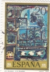 Stamps Spain -  LOS PICHONES (PICASSO) (11)