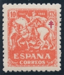 Sellos de Europa - Espa�a -  ESPAÑA 993 PRO TUBERCULOSOS 1945