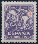 Sellos de Europa - Espa�a -  ESPAÑA 995 PRO TUBERCULOSOS 1945