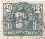 Stamps Spain -  PÓRTICO DETALLE-AÑO SANTO COMPOSTELANO (11)