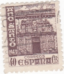 Stamps Spain -  PUERTA SANTA -AÑO SANTO COMPOSTELANO (11)