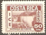 Sellos de America - Costa Rica -  PROGRAMA  DE  ELECTRIFICACIÒN.  REPRESA  DE  CACHI.