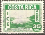 Sellos de America - Costa Rica -  PROGRAMA  DE  ELECTRIFICACIÒN.  EMBALSE  DE  RÌO  MACHO.