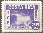 Stamps : America : Costa_Rica :  PROGRAMA  DE  ELECTRIFICACIÒN.  REPRESA  LA  GARITA.