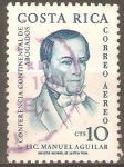 Stamps : America : Costa_Rica :  PRIMERA  CONFERENCIA  CONTINENTAL  DE  ABOGADOS.  Lic.  MANUEL  AGUILAR