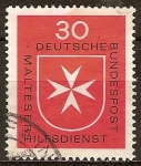 Stamps Germany -  Servicio de ayuda maltesa.