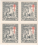 Stamps Spain -  PRO TUBERCULOSOS (11)