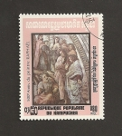 Stamps Cambodia -  500 Aniv. de Raphael, pintor