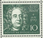 Stamps Germany -  Händel
