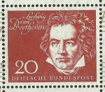 Sellos de Europa - Alemania -  Beethoven
