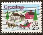 Stamps : America : United_States :  "Navidad"