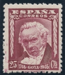 Sellos de Europa - Espaa -   ESPAÑA 1005 II CENTENARIO DEL NACIMIENTO DEL PINTOR FRANCISCO DE GOYA Y LUCIENTES