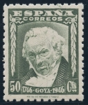 Stamps Spain -   ESPAÑA 1006 II CENTENARIO DEL NACIMIENTO DEL PINTOR FRANCISCO DE GOYA Y LUCIENTES