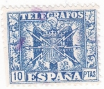 Stamps Spain -  SELLO DE TELÉGRAFOS (11)