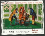 Stamps Yemen -  Opera de Mozart