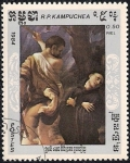 Stamps Asia - Cambodia -  Pinturas