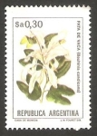 Sellos de America - Argentina -  1355 - Flor bauhinia candicans
