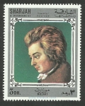 Stamps United Arab Emirates -  Mozart