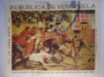 Sellos de America - Venezuela -  Centenario del Natalicio de Arturo Michelena 1863-1963 - La Vara Rota