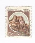 Stamps Italy -  Castillo del cerro Volturno