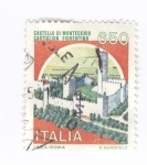 Stamps Italy -  Castillo de Montecchio