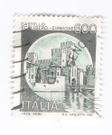 Sellos de Europa - Italia -  Castillo Scaligero-Sirmione