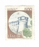 Stamps Italy -  Castillo de Rovereto
