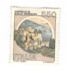 Sellos de Europa - Italia -  Castillo de Rocca Sinibalda